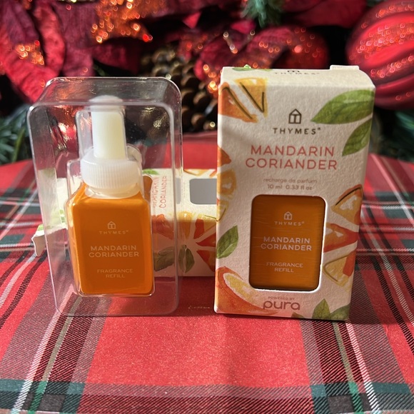 Thymes Mandarin Coriander Pura Smart Home Plug-in Diffuser Refills - Pack of 2 - Picture 5 of 12